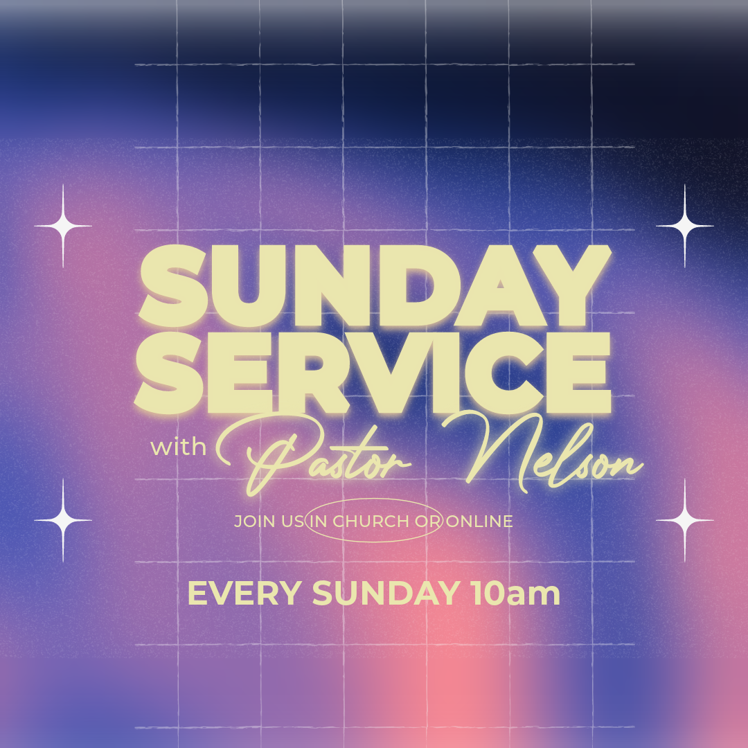 Sunday service graphic