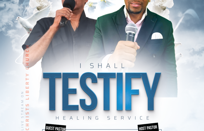 I shall testify promo