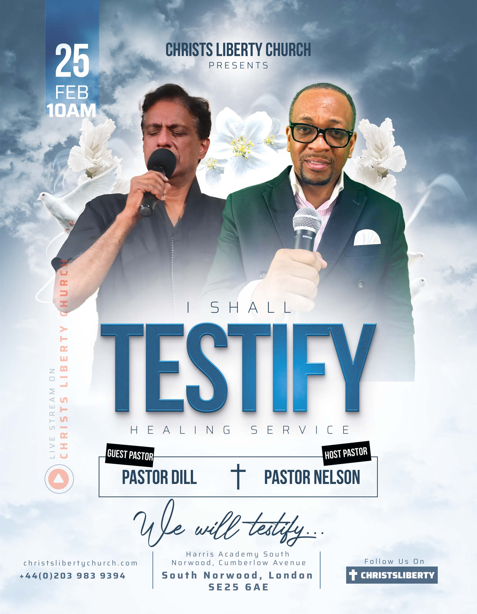 I shall testify promo