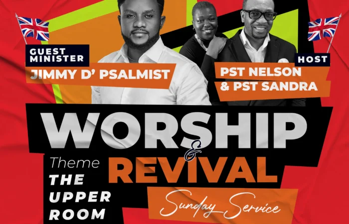 Worship and Revival Service Flyer